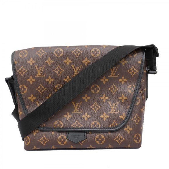 LOUIS VUITTON Other - Louis Vuitton Shoulder Bag Monogram Macassar Magnetic M45557 Brown Noir Men's